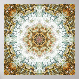 Mandalas für Zeiten des Plakats des Übergangs-11 Poster