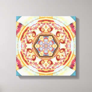 Mandalas für Zeiten eingewickelten der Leinwand