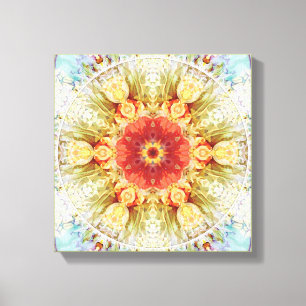 Mandalas für Zeiten eingewickelten der Leinwand