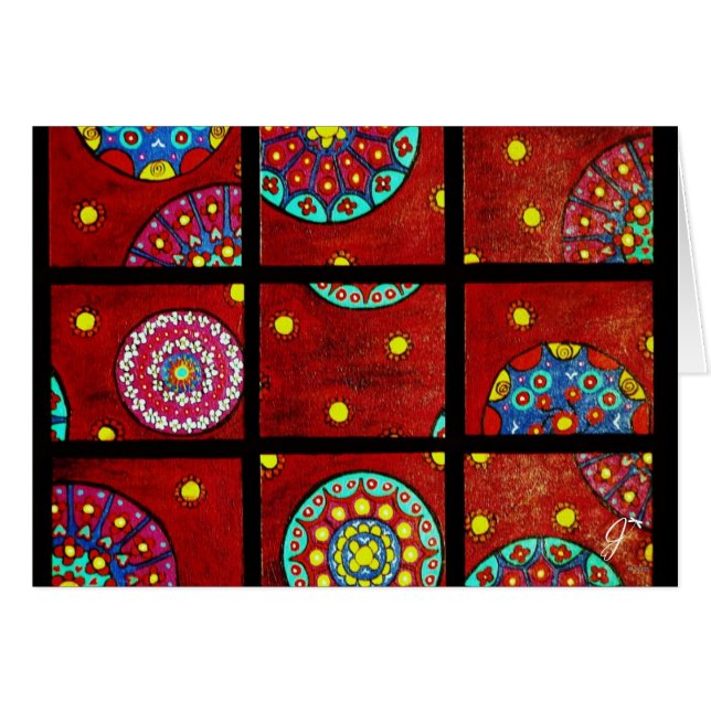 Mandalas in der Bewegung (Vorderseite (Horizontal))