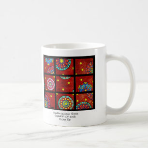 Mandalas in der Bewegung Tasse