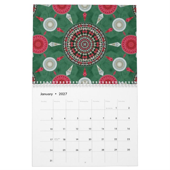 Mandalas-Kalender 2015 Kalender (Jan 2027)