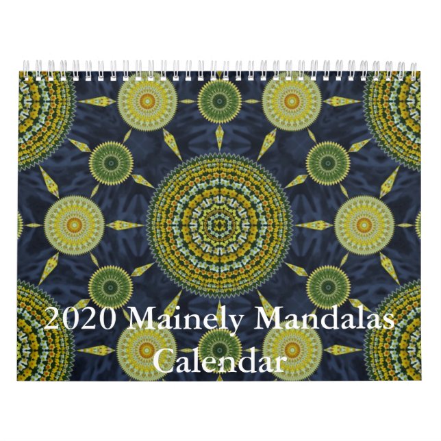 Mandalas-Kalender 2020 Kalender (Titelbild)