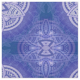 Mandalas mit holländisch-blauen Wiederholungsmuste Stoff