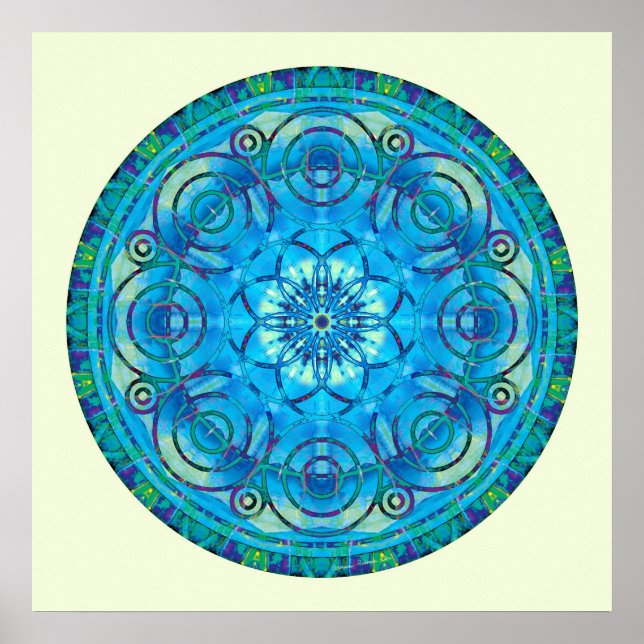 Mandalas von Deep Trust, Nr. 6 Poster (Vorne)
