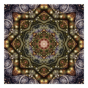 Mandalas von der Stimme von Ewigkeit 8 Poster