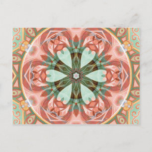 Mandalas von Verzeihung und Release 7 Poster Postkarte