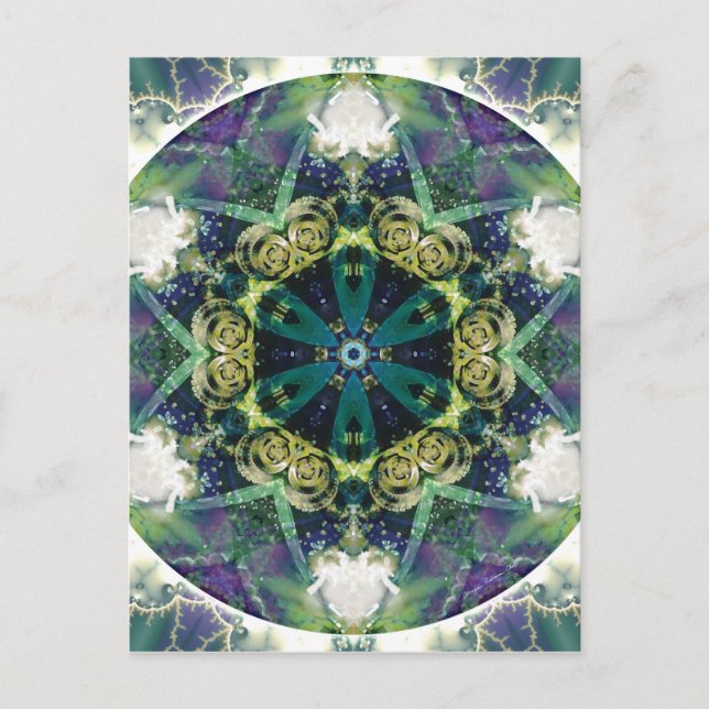 Mandalase der Vergebung und Veröffentlichung 20 Postkarte (Vorderseite)