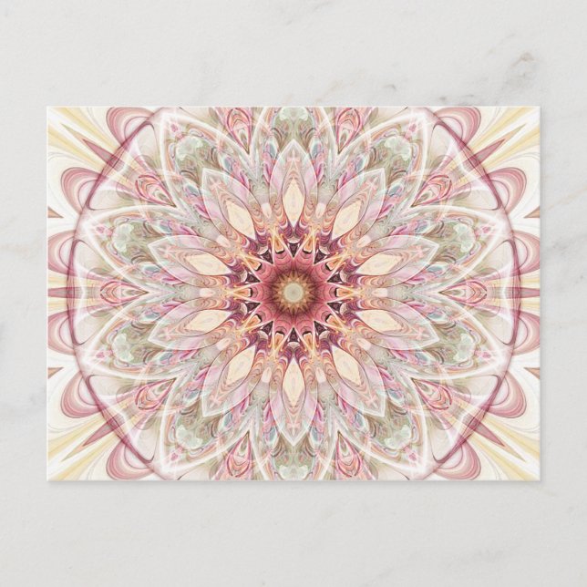 Mandalase für die Übergangszeit 26 Postkarte (Vorderseite)