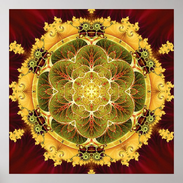 Mandalase für die Zeit des Übergangs 8 Poster (Vorne)