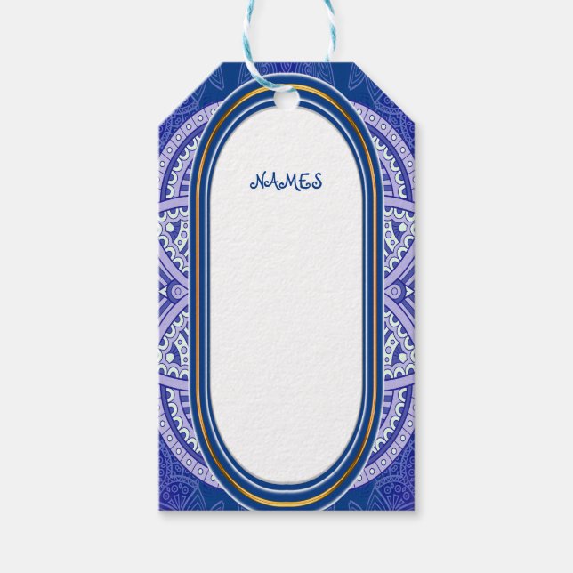 Mandalase in gemischtem Niederländisch Geschenkanhänger (Vorderseite)