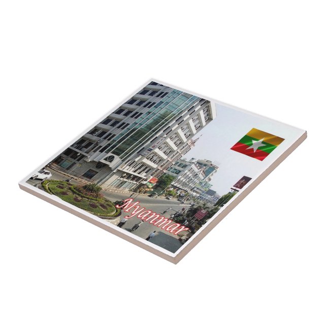 MANDALAY, Myanmar, Birma, Asien, Fliese (Seite)