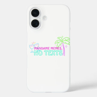 Mándame Memes, No Text Neon Hispanic Heritage iPhone 16 Hülle