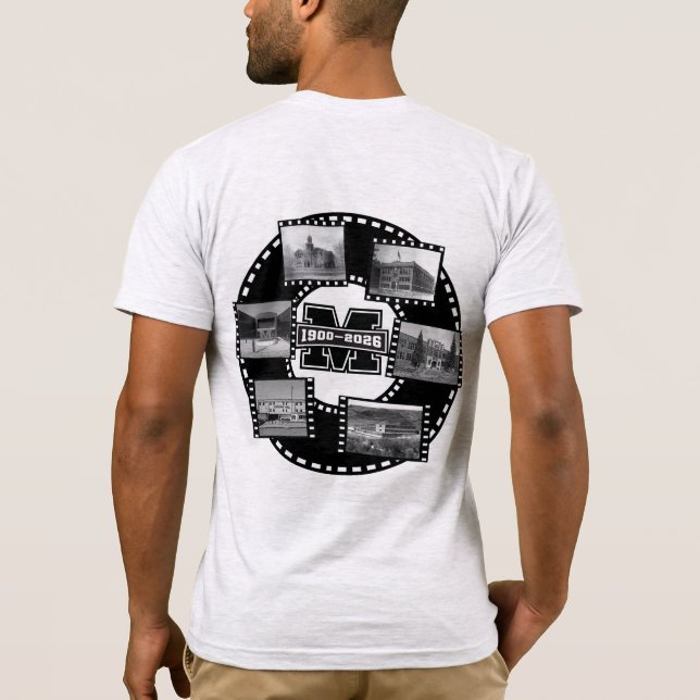 Mandan All Class Wiedersehen T - Shirt (Rückseite)