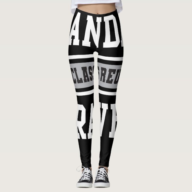 Mandan Braves All Class Reunion Leggings (Vorderseite)