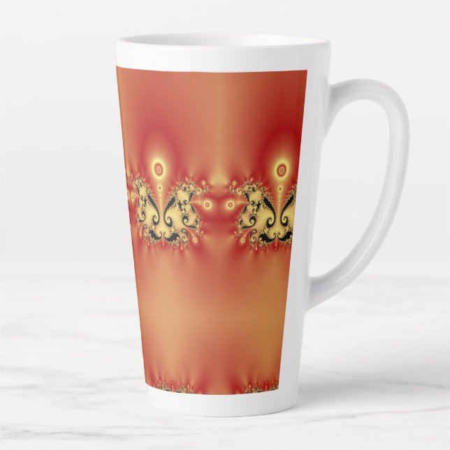 Mandarin Burst Milchtasse (Rechts)