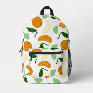 Mandarin Citrus Bedruckter Rucksack