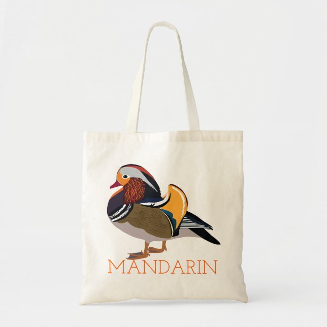 Mandarin Duck Birdbag Tragetasche (Vorne)