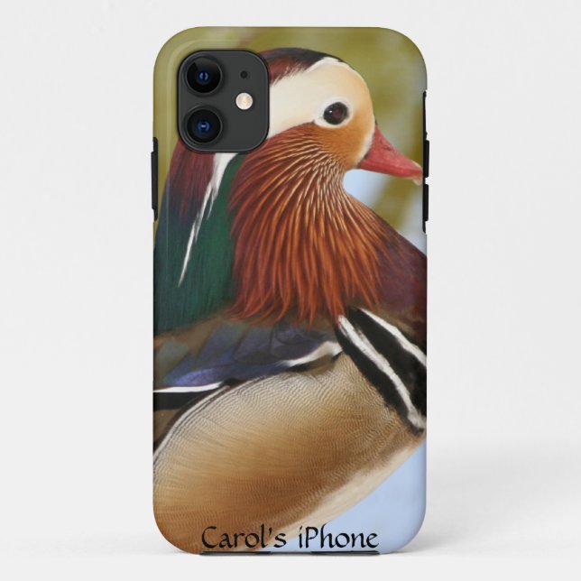 Mandarin Duck Case-Mate iPhone Hülle (Rückseite)
