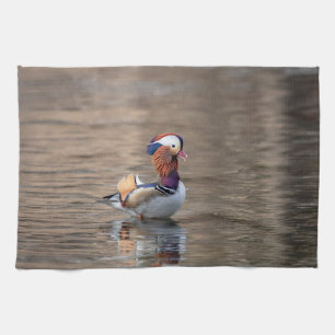 Mandarin Duck Geschirrtuch