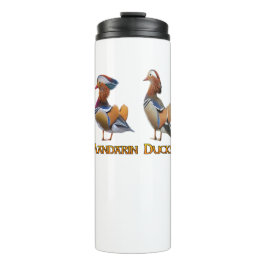 Mandarin Duck Leak Proof Thermal Tumbler Thermosbecher