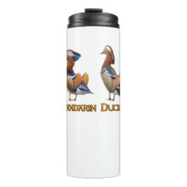 Mandarin Duck Leak Proof Thermal Tumbler Thermosbecher