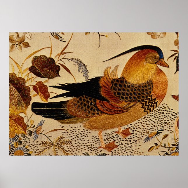 Mandarin Duck Poster (Vorne)