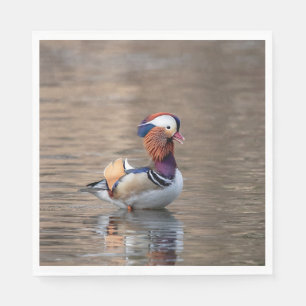 Mandarin Duck Serviette