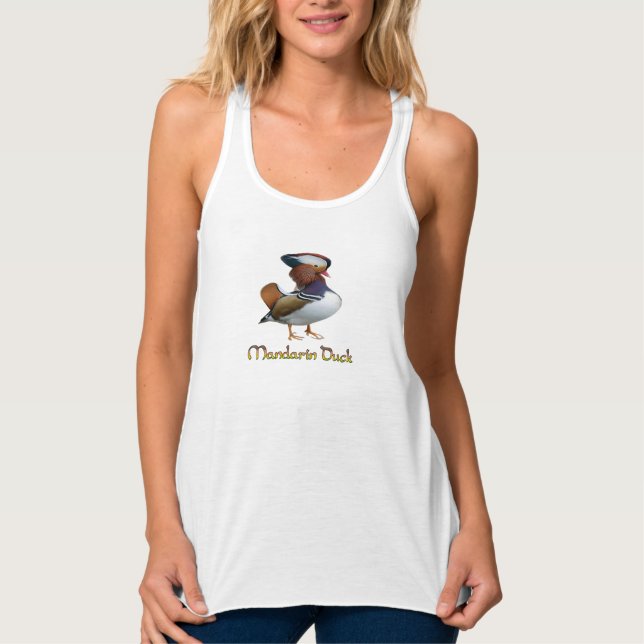 Mandarin Duck Tank Top (Vorderseite)