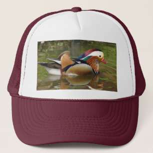 Mandarin Duck Truckers Hat Truckerkappe