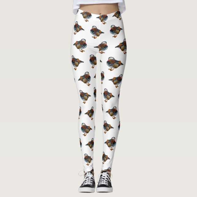 Mandarin Frenzy Leggings (Farbe auswählen) (Vorderseite)