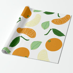 Mandarin Geschenkpapier