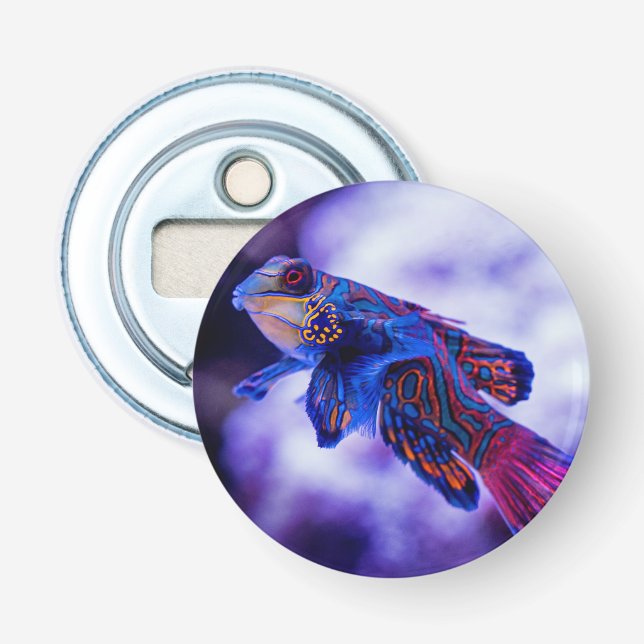 Mandarin Goby Fish Flaschenöffner (Vorderseite)