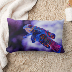 Mandarin Goby Fish Lendenkissen