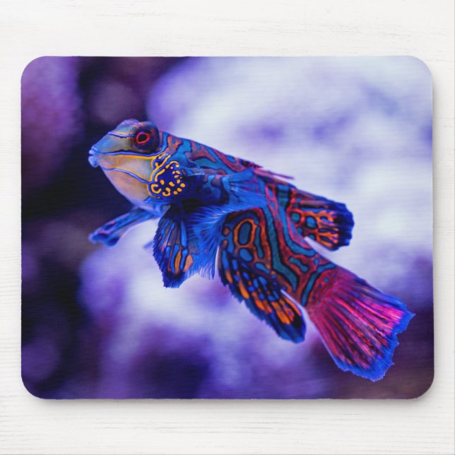 Mandarin Goby Fish Mouse Pad Mousepad (Vorne)