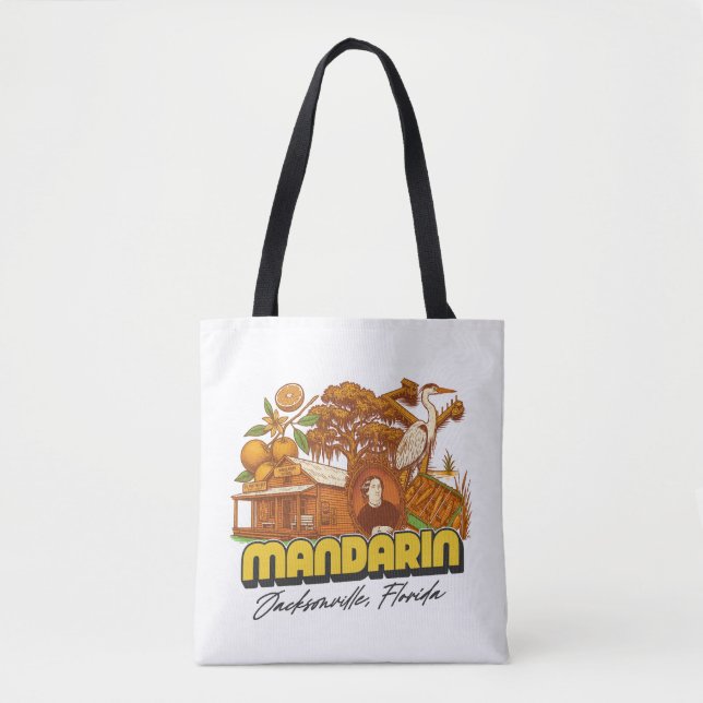 Mandarin Neighborhood Tote Bag (Vorderseite)