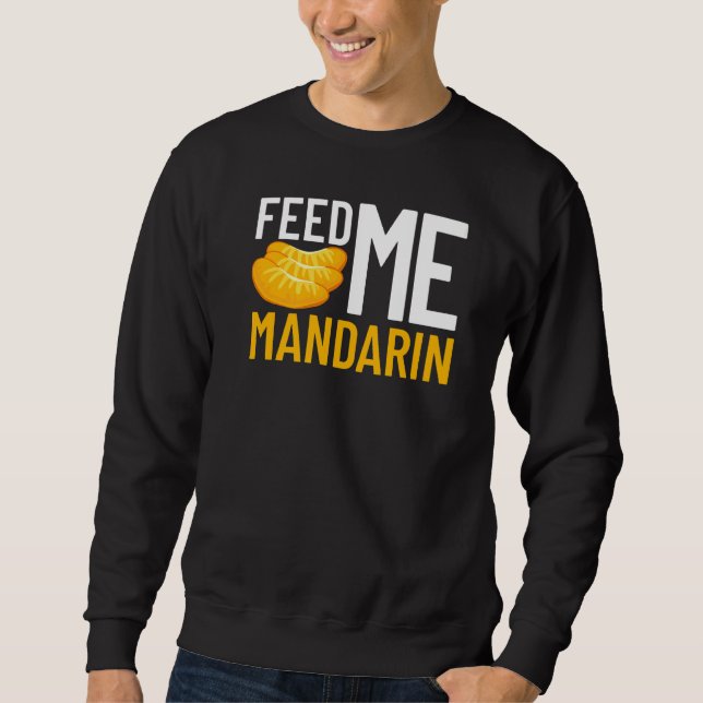 Mandarin Orange Tree Frucht Pflanze Juice Fresh Ca Sweatshirt (Vorderseite)