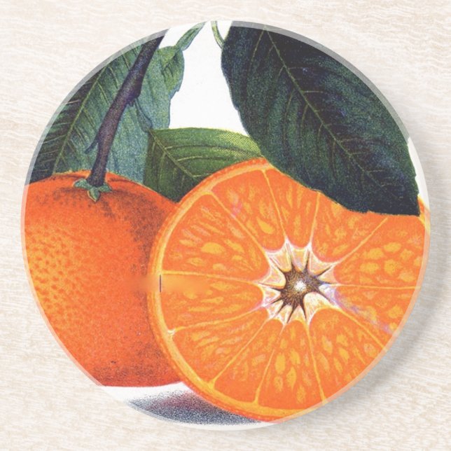 Mandarin Orange Untersetzer (Vorne)