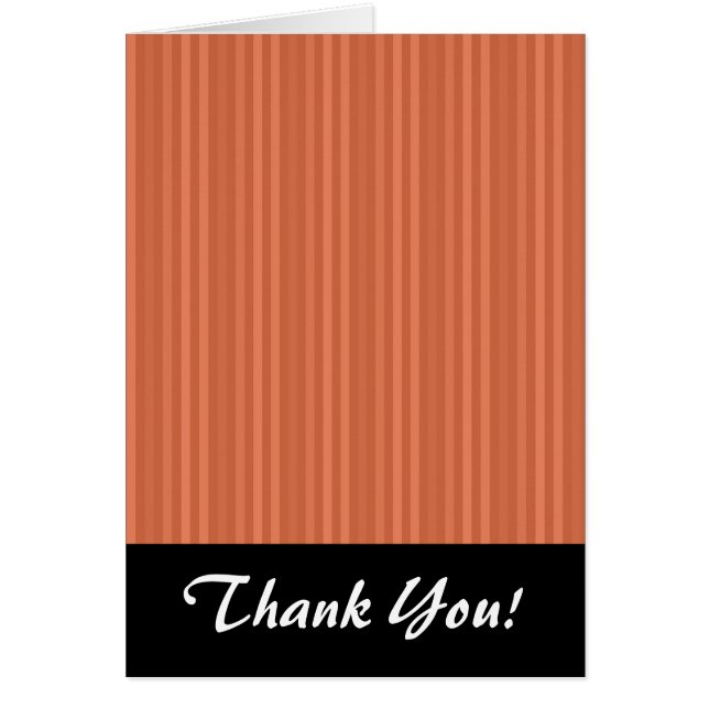 Mandarin Orange Vertikale Streifen (Vorne)