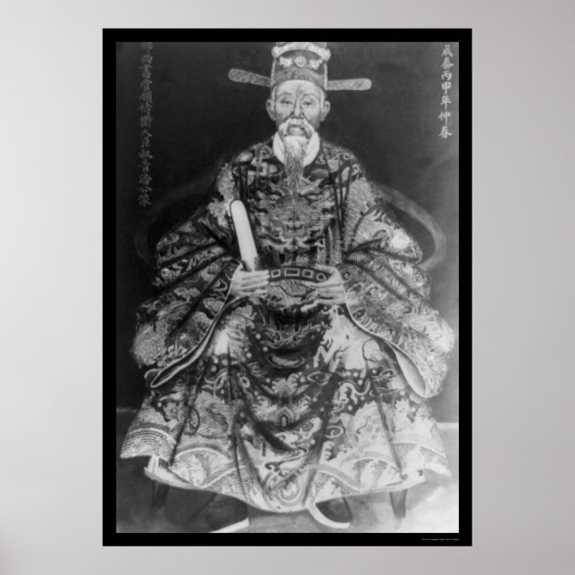 Mandarin Saigon Vietnam 1910 Poster (Vorne)