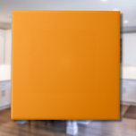 Mandarin Solid Color | Classic | elegant Fliese<br><div class="desc">Mandarin Solid Color | Classic | elegant | Trendy | Stilvoll | Geschenk</div>