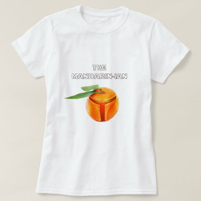 Mandarin-Zitrusfrüchte T-Shirt (Design vorne)