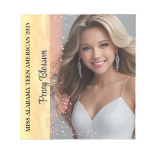 Mandarine Dream Pageant Autograph Pad Notepad Notizblock
