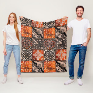 Mandarine Fleecedecke