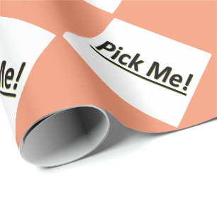 Mandarine-Geschenk-Verpackungs-Papier Geschenkpapier