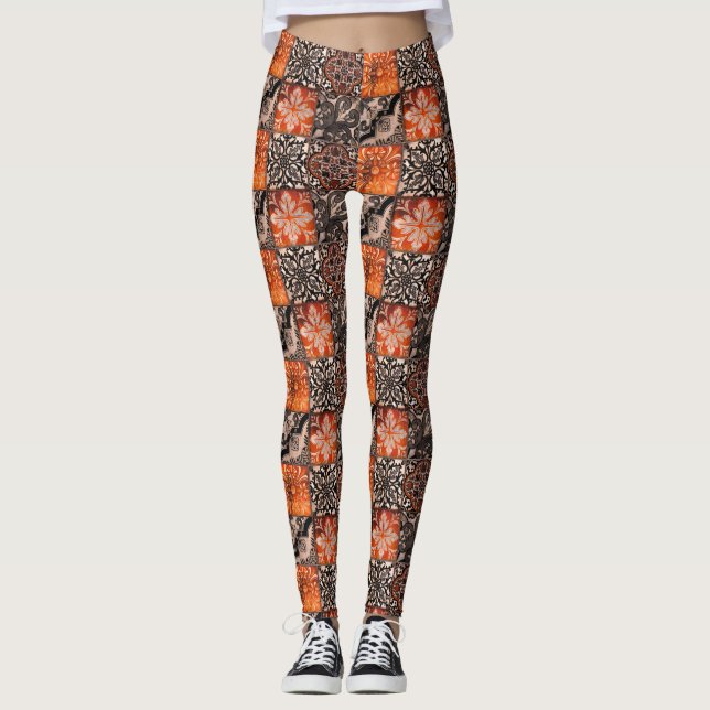 Mandarine Leggings (Vorderseite)