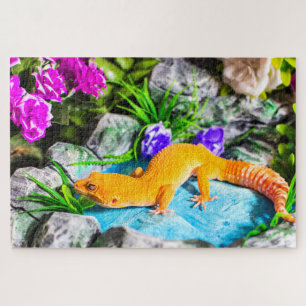 Mandarine Leopard Gecko Puzzle