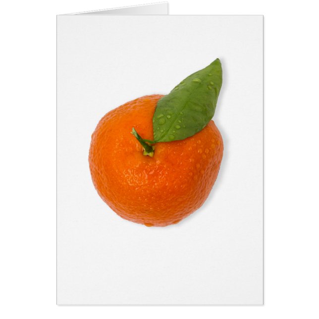 Mandarine mit grünem Blattblättriger Mandarine (Vorne)