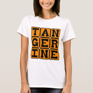 Mandarine, Obst und Farbe T-Shirt