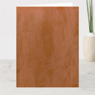 Mandarine Plaster Big Blank Grußkarte Karte